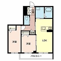 兵庫県小野市天神町（賃貸アパート2LDK・2階・57.09㎡） その2