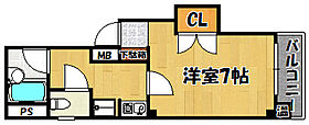 兵庫県明石市西明石南町2丁目（賃貸マンション1K・2階・22.00㎡） その2