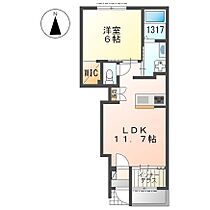 兵庫県明石市林崎町2丁目（賃貸アパート1LDK・1階・43.21㎡） その2