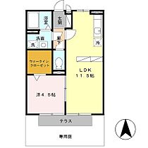 兵庫県姫路市飾磨区上野田1丁目（賃貸アパート1LDK・1階・40.29㎡） その2