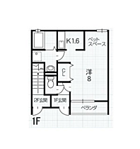 兵庫県姫路市網干区田井（賃貸アパート1K・1階・25.26㎡） その2