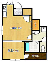 兵庫県明石市魚住町中尾（賃貸アパート1LDK・1階・32.40㎡） その2