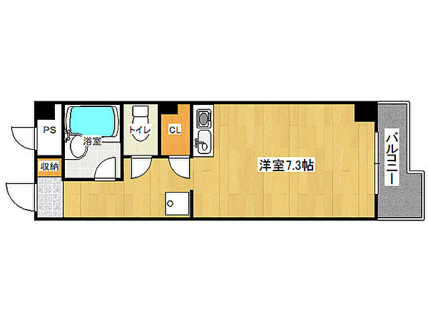 兵庫県神戸市垂水区陸ノ町(賃貸マンション1R・3階・21.87㎡)の写真 その2