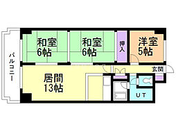 高伸ハイツ 4階/407