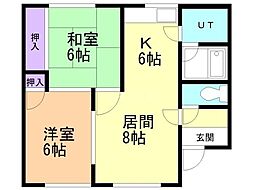 ハイツ川吉A 2階