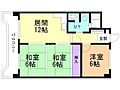 幌西ハイツ2階5.6万円