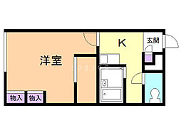 レオパレススカーレット 1階