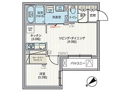 エフュート二十四軒 3階