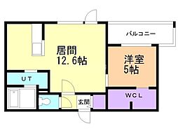 仮）ＧＡー琴似2−7ＭＳ　Ｂ棟 5階/-