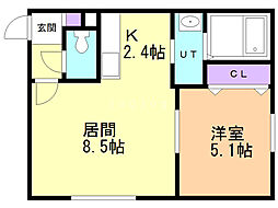 ラウレア前田 1階