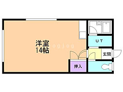 間取図画像 ワンルーム