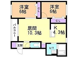 グランメール藤ハウス 3階/-