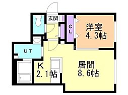 Ｍｕｌｂｅｒｒｙ Ｆｉｅｌｄ宮の沢2・1 1階/101