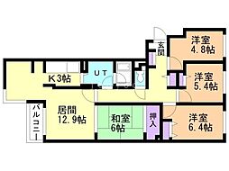 間取図画像 4LDK