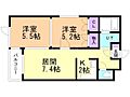 カールトンハウス3階4.9万円