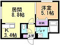 CASAFOREST西町2階6.0万円