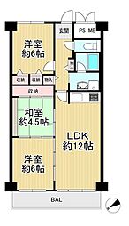 間取図画像 3LDK