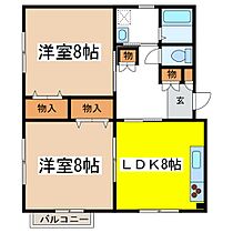 犬飼マンション  ｜ 長野県松本市大字島内（賃貸アパート2LDK・2階・56.10㎡） その2