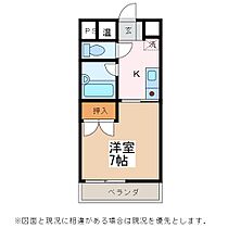 Flat Two One  ｜ 長野県松本市元町１丁目（賃貸マンション1K・2階・23.10㎡） その2