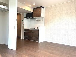 レジデンス桐 2階ワンルームのリビング/ダイニング