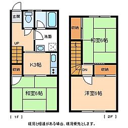 シティハイツイハラ 3Kの間取図画像