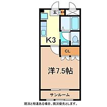 パーソナル桑の花  ｜ 長野県長野市豊野町蟹沢152-1（賃貸アパート1K・1階・28.38㎡） その2