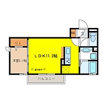 キアラ  ｜ 長野県長野市七瀬24-10（賃貸アパート1LDK・1階・34.40㎡） その2