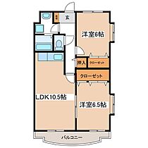 グランドール三輪  ｜ 長野県長野市三輪１０丁目（賃貸マンション2LDK・2階・55.65㎡） その2