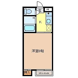PAVEMENT 1Kの間取図画像