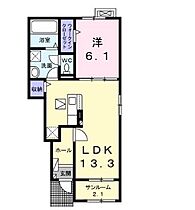 ソレアードI  ｜ 長野県上伊那郡箕輪町大字中箕輪8165-5（賃貸アパート1LDK・1階・50.01㎡） その2