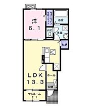 アッファシナンテ　カーサ  ｜ 長野県伊那市狐島35405-1（賃貸アパート1LDK・1階・50.05㎡） その2