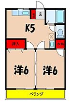 ハイツランスモール  ｜ 長野県伊那市日影（賃貸アパート2K・2階・39.60㎡） その2