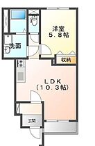 セピア小泉  ｜ 長野県上田市常磐城４丁目12-3（賃貸アパート1LDK・1階・40.39㎡） その2