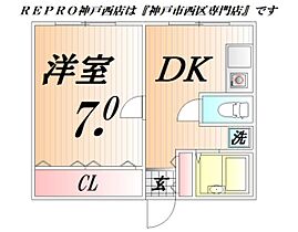 兵庫県神戸市西区今寺（賃貸マンション1DK・3階・31.80㎡） その2