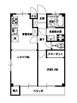 東京都調布市若葉町1丁目（賃貸アパート1LDK・1階・39.69㎡） その2