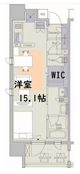 大阪府大阪市中央区南船場2丁目(賃貸マンション1R・6階・40.03㎡)の写真 その2