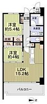 大阪府大阪市中央区博労町1丁目8-15（賃貸マンション2LDK・5階・58.80㎡） その2