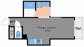 大阪府大阪市中央区南船場1丁目8-26（賃貸マンション1R・5階・27.20㎡） その2