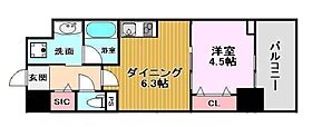 ma minette  ｜ 大阪府大阪市北区中津1丁目4-2（賃貸マンション1DK・9階・31.72㎡） その2