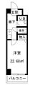中之島アンフィニ10階5.2万円