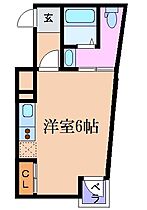 大阪府大阪市福島区野田2丁目24-25（賃貸マンション1K・3階・20.00㎡） その2