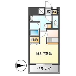 間取図画像 ワンルーム