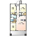 プラウドタワー名古屋久屋大通公園12階25.0万円
