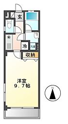 間取図画像 1K