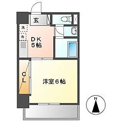 間取図画像 1DK