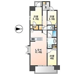 間取図画像 3LDK