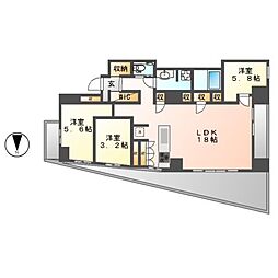 間取図画像 2SLDK