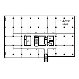 名興ビル(名興中駒ビル)の間取図画像