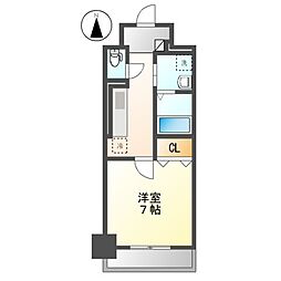 DIAMONDMOON 1Kの間取図画像