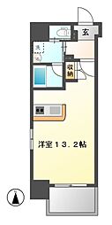 PlanBaim大須駅前 ワンルームの間取図画像